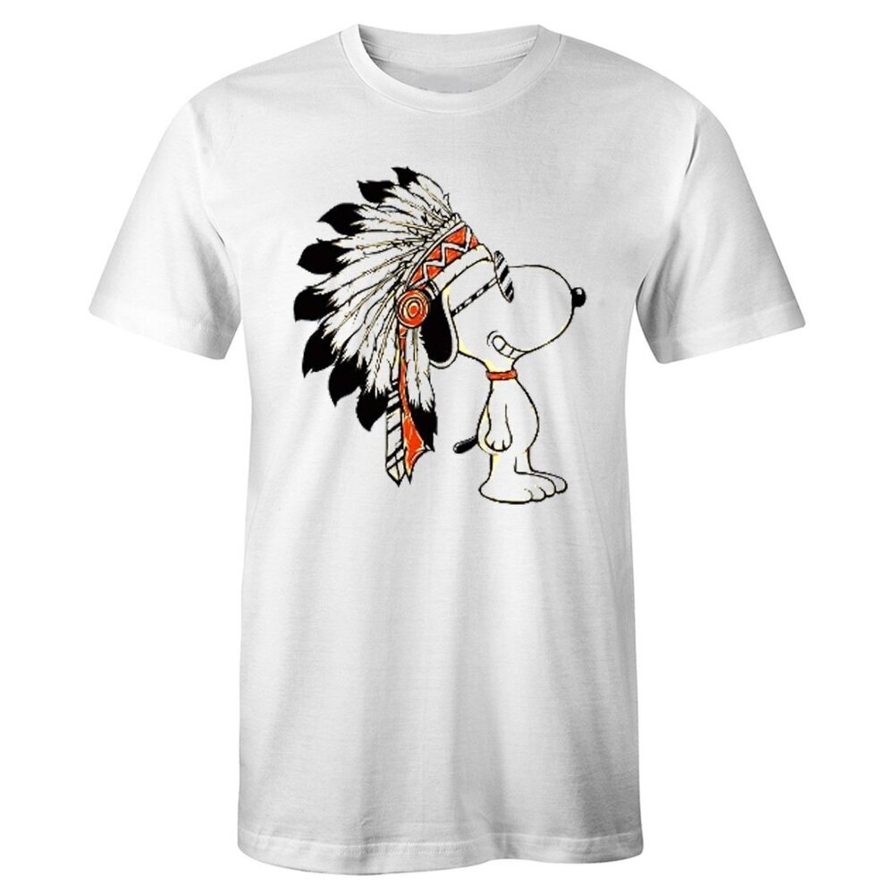 Indian Snoopy Dog Animal Humor Funny TV Cartoon Retro Fan Collector Classic 05